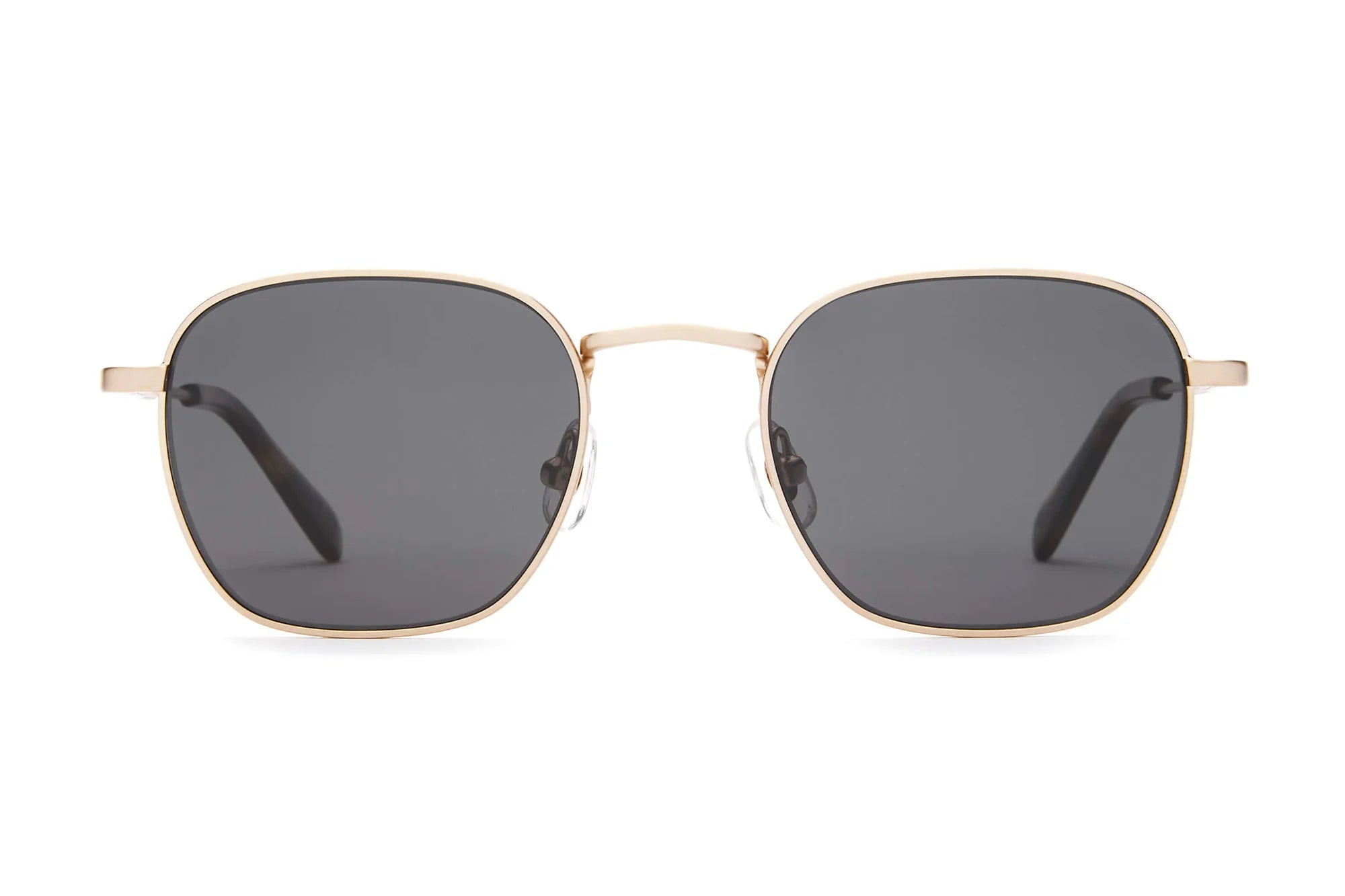 THE GROOVE PILOT -Brushed Gold Bio & Dark Tortoise / Polarized Grey | CRAP EYEWEAR