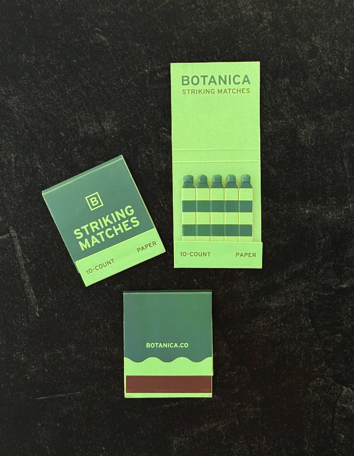 Signature Matchbook - Canopy (Mint/Green) | BOTANICA