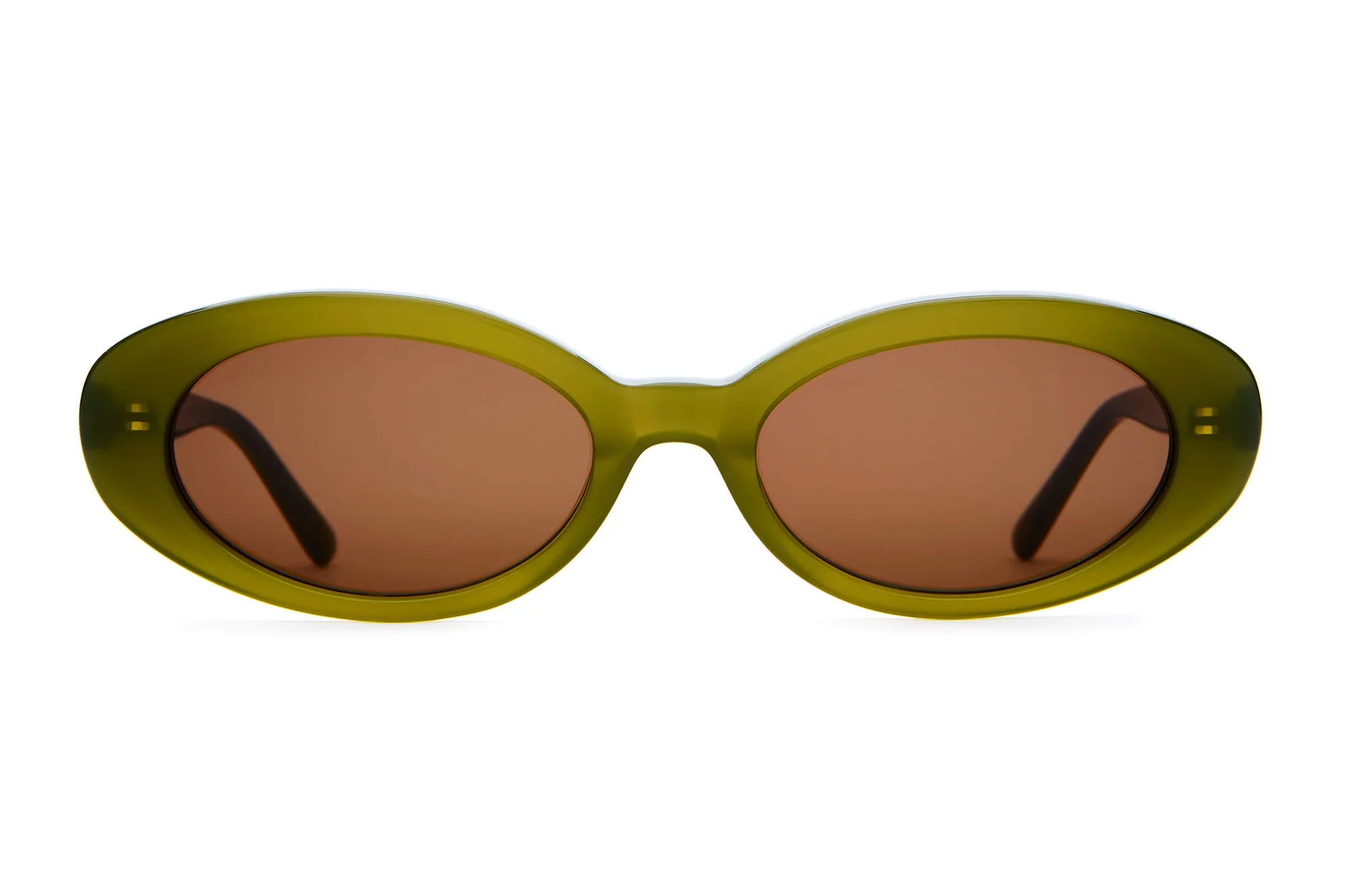 THE SWEET LEAF - Olive Bio / Amber | CRAP EYEWEAR