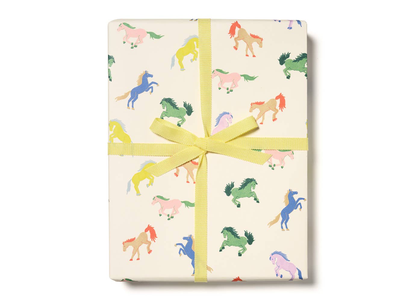 Wild Horses Wrapping Paper: Rolls of 3 sheets | Red Cap Cards