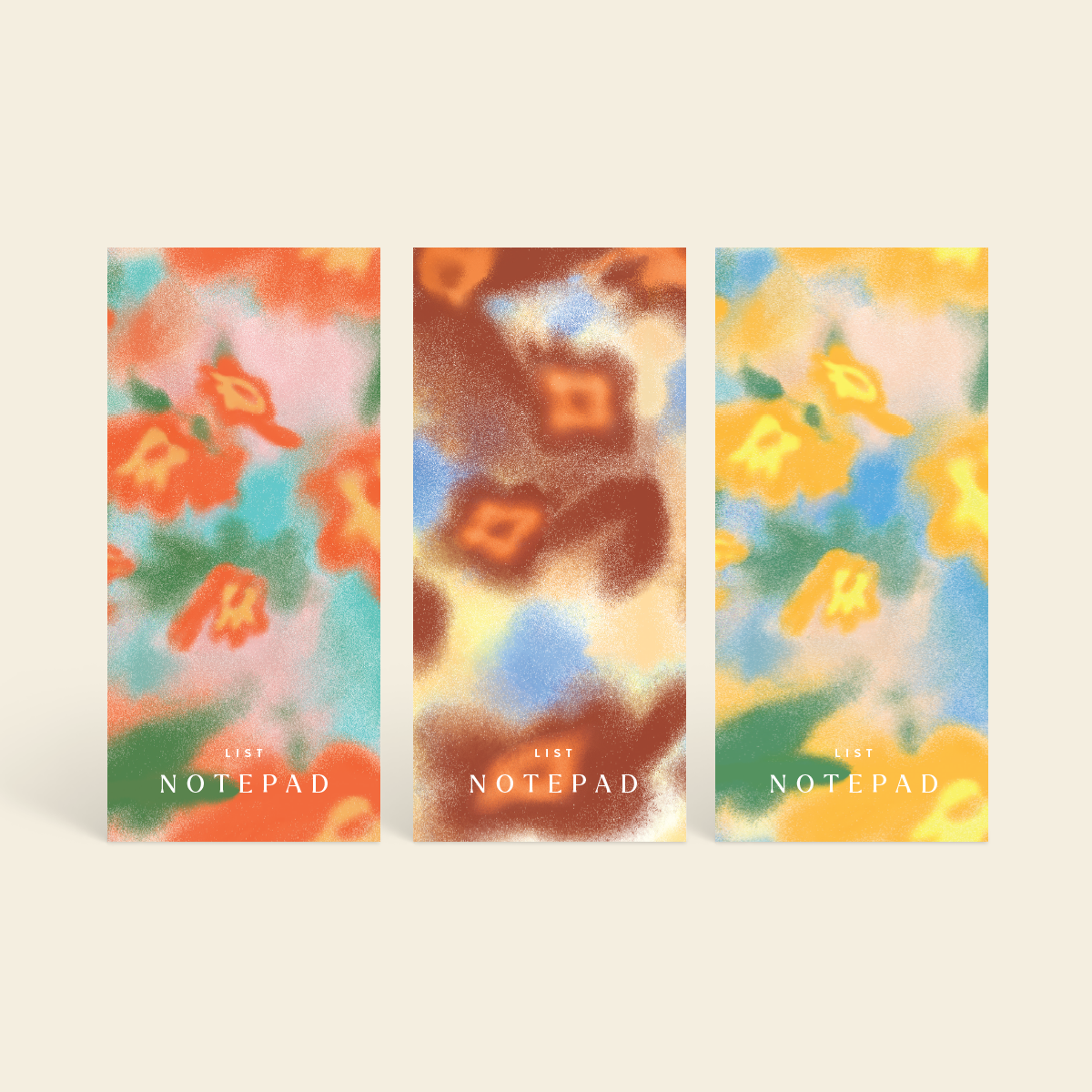 Rejina Pyo Mavis Set of 3 List Notepads | Papier