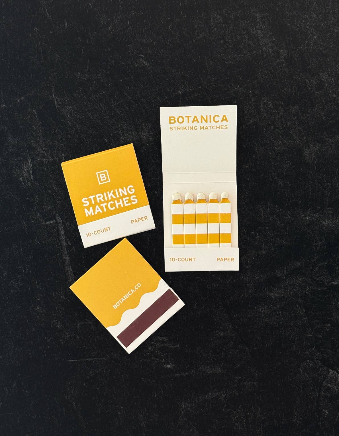Signature Matchbook - Golden State (Gold/White) | BOTANCIA